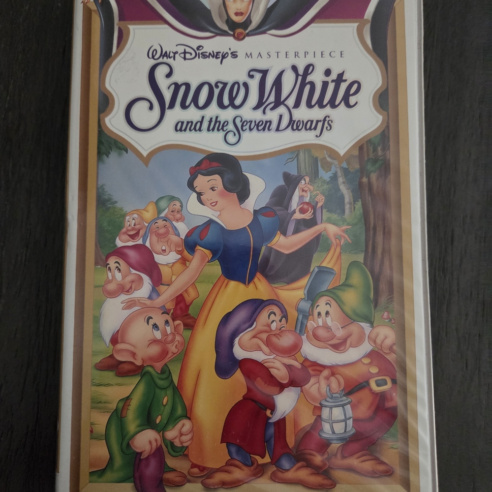 Original Use Disney Cassette Player with Snow White Design